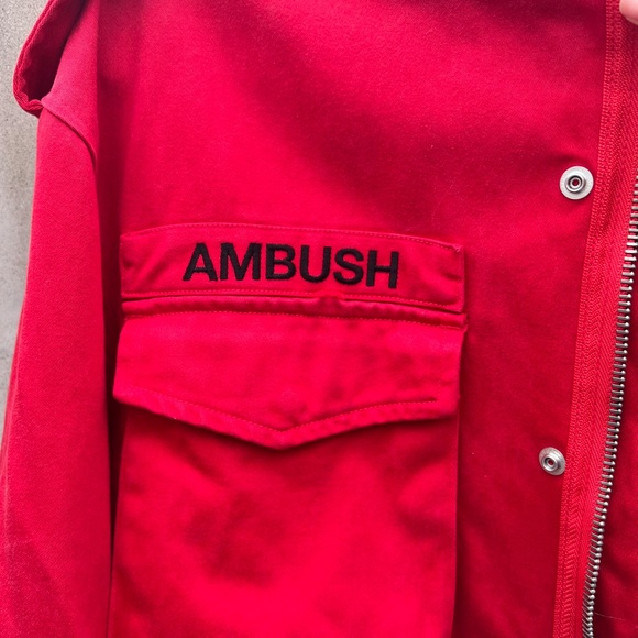 Ambush Authenticated Red Logo Jacket - Picture 5 of 8
